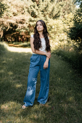 PRE-ORDER        The Sadie Relaxed Denim Pant