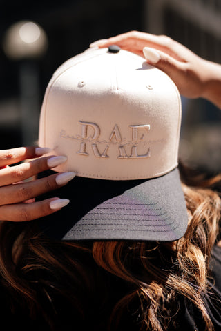 Rooted and Evergreen Logo Trucker Hat