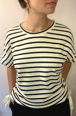 The Devin Cinched Side Tie Top