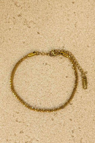 The Jessa Twisted Bracelet in Gold